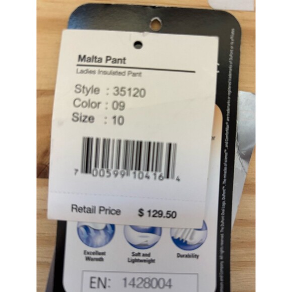 Obermeyer Women’s Malta Black Activewear Pants Size 10 Regular - Picture 5 of 5